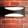 Applique murale moderne extérieure or noir en aluminium