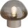 Tischlampe Glas Metall Beige Gold E27 &Oslash;29 cm rund