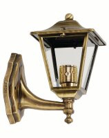 Applique LEROS laiton IP43 Rustique Cour Porte...