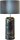 Tischlampe blendarm Keramik Stoff Schwarz E27 H:60 cm
