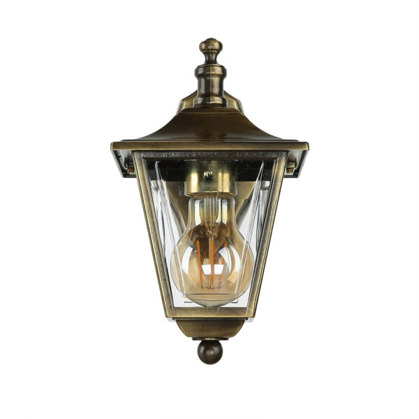 Applique extérieure laiton porte dentrée rustique IP43