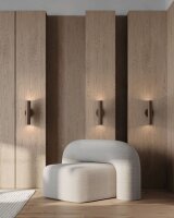 Wandlampe indirekt Up Down Kakao GU10 B:5,4 cm rund