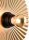 Wandlampe indirekt Gold Metall E27 B:24 cm matt rund