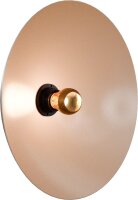 Wandleuchte indirekt blendarm Terra Beige E27 H:32 cm