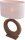 Tischleuchte Holz Stoff Natur Beige E27 H:70 cm Japandi