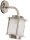 Applique ext&eacute;rieure nickel laiton v&eacute;ritable Hof r&eacute;sistant aux intemp&eacute;ries