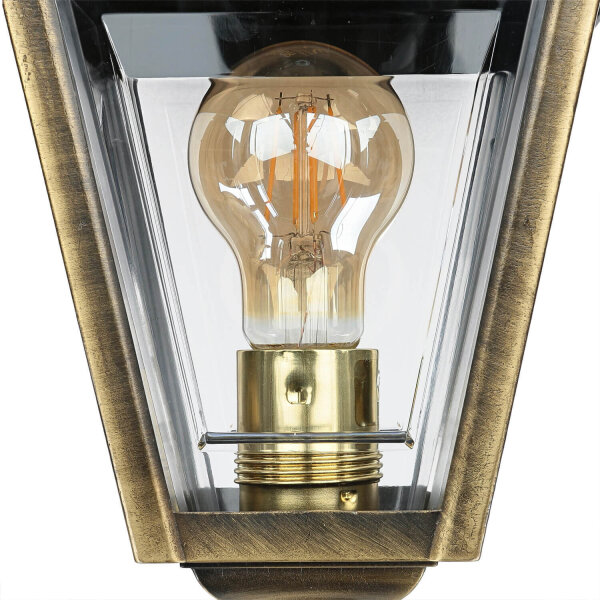 Lampe murale extérieure laiton IP43 Rustique Porte dentrée