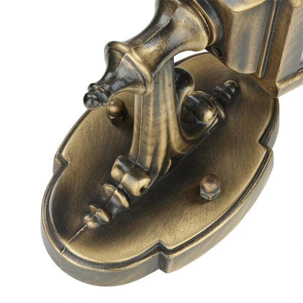 Lampe murale extérieure laiton IP43 Rustique Porte dentrée