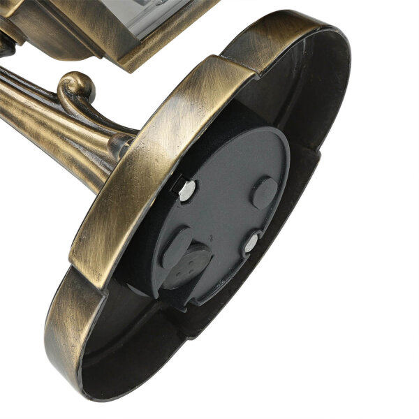 Lampe murale extérieure laiton IP43 Rustique Porte dentrée