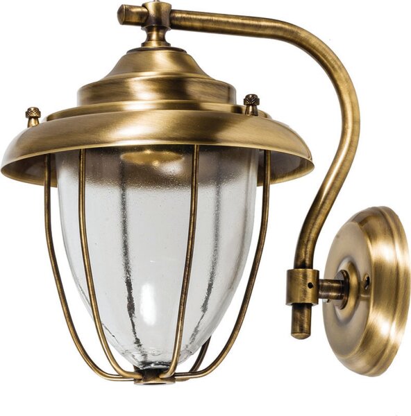 Lampe dextérieur Lanterne en laiton Verre PERAMA