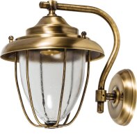 Lampe dextérieur Lanterne en laiton Verre PERAMA