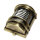 Applique dextérieur en laiton patiné semi-circulaire GRACIA