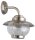 Applique murale ext&eacute;rieure nickel laiton v&eacute;ritable IP23 Maritim