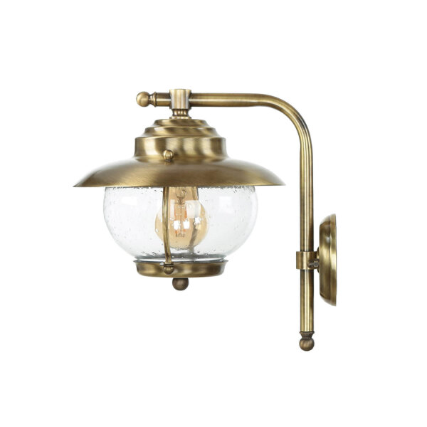 Lampe dextérieur terrasse en laiton antique PYRGOS