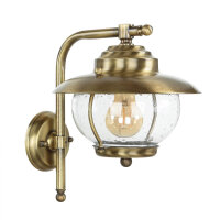 Lampe dextérieur terrasse en laiton antique PYRGOS