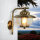 Lampe dextérieur terrasse en laiton antique PYRGOS