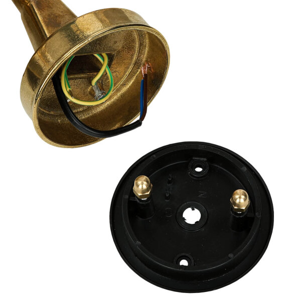 Applique extérieure laiton porte dentrée Maritim IP64