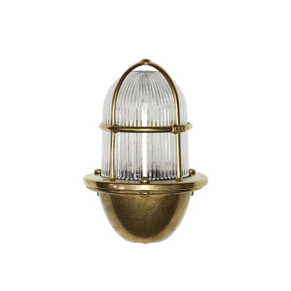 lampe dextérieur SANTORIN laiton véritable grille abat-jour