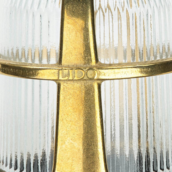 Lampe murale extérieure terrasse porte dentrée laiton massif