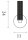 LED Wandleuchte 3000K Metall Messing satiniert IP44