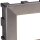 LED Einbauleuchte Außen 4000K Aluminium Silber IP65