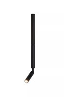 LED Wandspot schwenkbar 3000K Aluminium Schwarz 620 lm
