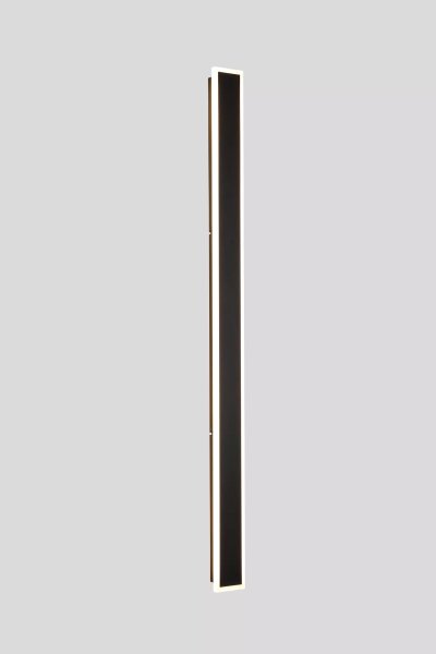 LED Außenwandleuchte 2700-4000K Sandschwarz IP65 lang