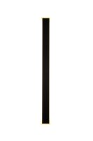 LED Wandlampe Au&szlig;en 2700-4000K Sandschwarz IP65 Modern