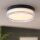 LED Deckenleuchte 2300-4000K Metall Schwarz IP65 Ø23 cm