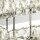 LED Deckenlampe 4000K Aluminium Glas Chrom H:22,5 cm