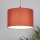 Lampenschirm Baumwolle Terrakotta E14 E27 Ø30 cm Loft