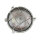 Applique murale extérieure nickel laiton véritable IP64 Maritim