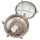 Applique murale extérieure nickel laiton véritable IP64 Maritim