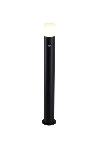 Wegeleuchte Bewegungsmelder Schwarz E27 IP44 H:80 cm