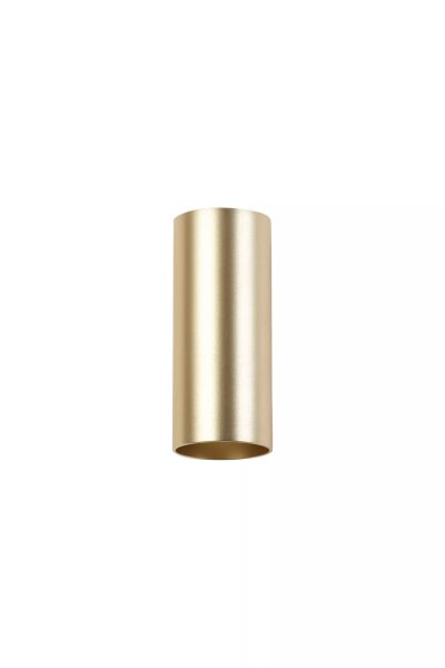 Wandlampe Up Down Aluminium Gold GU10 H:15,4 cm modern