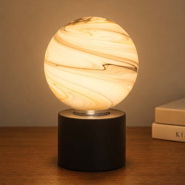 LED Leuchtmittel 2700K Glas Braun E27 Ø12,5 cm Deko