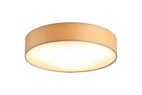 Deckenleuchte Stoff Champagner blendarm E27 &Oslash;50 cm...