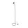 Stehlampe flexibel Metall Schwarz E27 H:152 cm modern
