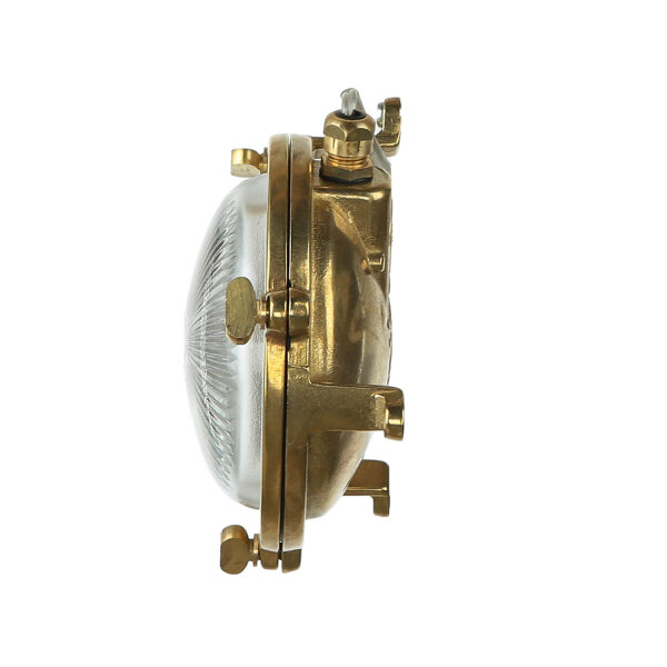 Applique extérieure laiton rond IP44 Maritim porte dentrée