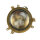 Applique extérieure laiton rond IP44 Maritim porte dentrée