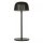 LED Tischlampe Akku dimmbar 3000K Metall Schwarz IP54