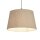 Lampenschirm Leinen Natur E14 E27 Ø30 cm blendarm