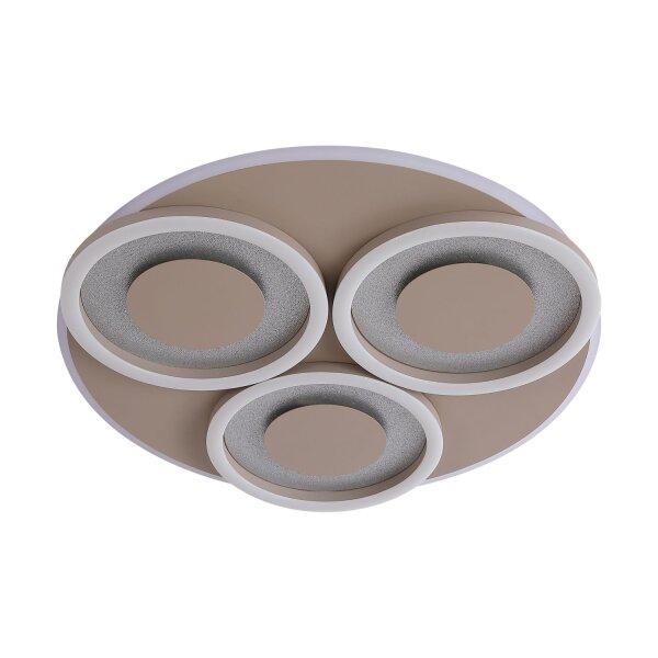 LED Deckenlampe dimmbar 2700-4000K Sandfarben L:49 cm