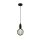 LED Leuchtmittel 2700K Metall Schwarz E27 H:17,8 cm