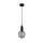 LED Leuchtmittel 2700K Metall Schwarz E27 H:17,8 cm