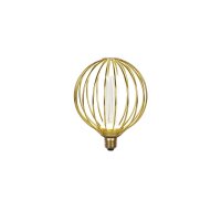 LED Leuchtmittel 4000K Metall Gold E27 &Oslash;12,5 cm...