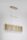 Hängelampe Glas Metall Kristall Gold E27 L:98 cm klar