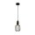 LED Leuchtmittel 2700K Glas Metall Schwarz E27 Ø12 cm