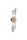 Wandlampe Glas Metall Gold E14 H:56 cm Glasstäbe klar