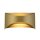 LED Wandleuchte Up Down 2700K Metall Gold H:15 cm